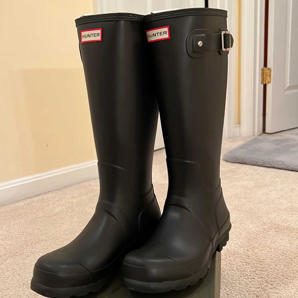 Hunter Mens Original Tall rain boots